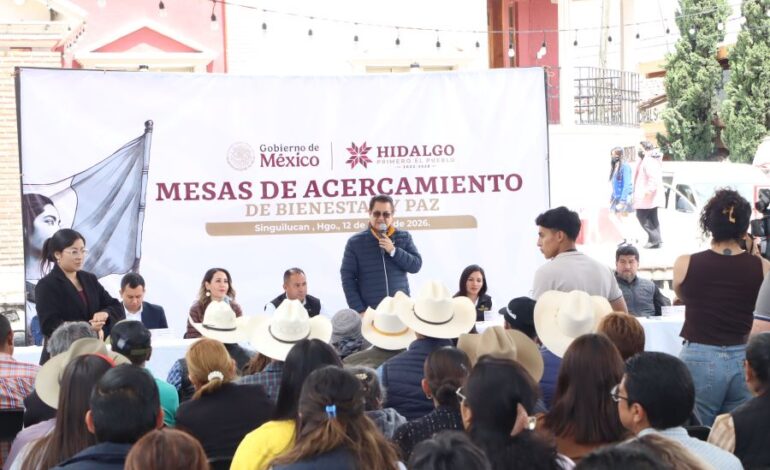 Fortalecen Paz Social en Singuilucan Con Atención y Respuesta Directa