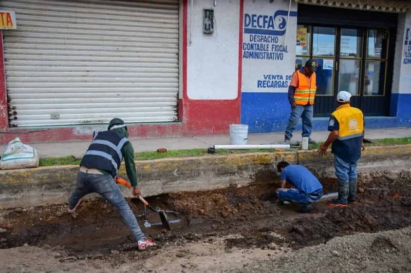 Inician pavimentación con concreto hidráulico para mejorar la movilidad en Atempa, Tizayuca