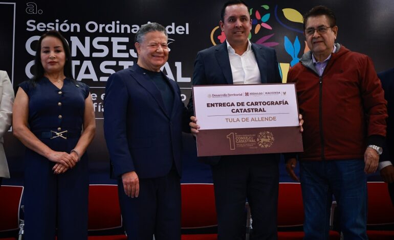 Julio Menchaca Apuesta Por Modernización Catastral en Hidalgo