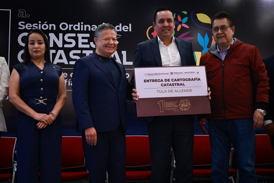 Julio Menchaca Apuesta Por Modernización Catastral en Hidalgo