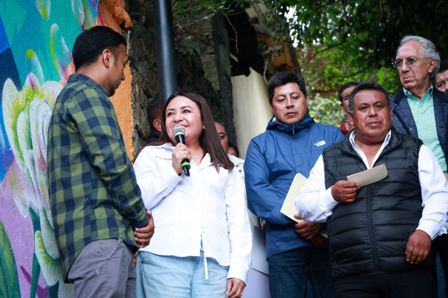 Julio Menchaca Inaugura Mural “Soplo de Libertad” y Fortalece el Impulso al Arte y la Cultura en Mineral del Chico