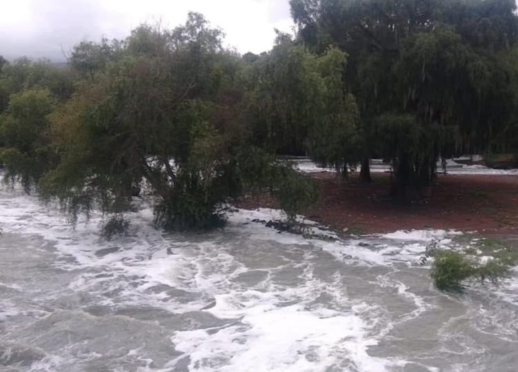 Mixquiahuala,  el Río Huautla y las Zonas de San Bartolo Tutotepec, Huehuetla y la comunidad de Chapula en Alerta por Lluvias.