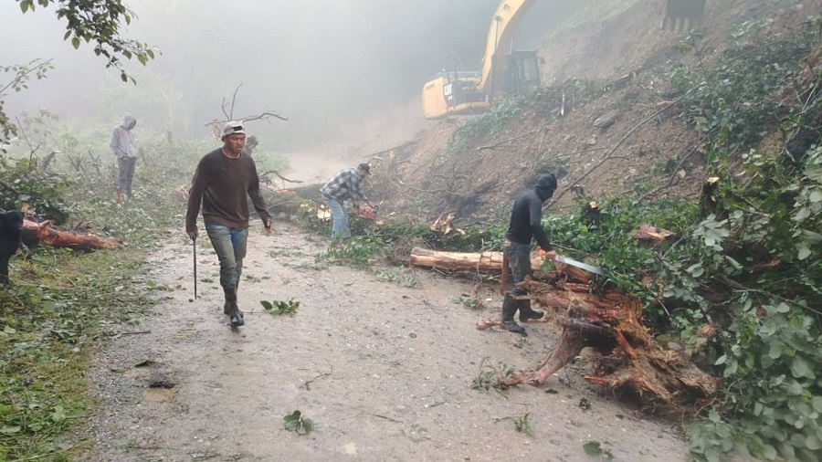 SIPDUS informa sobre las incidencias más recientes tras las lluvias acontecidas en las últimas horas.