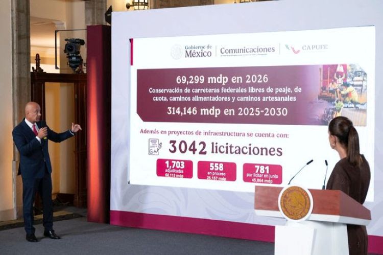 Son Obras Comunitarias Que Generan Grandes Transformaciones: Presidenta Claudia Sheinbaum; Este Año Se Beneficiará A 327 Mil Habitantes Con La Construcción De 888 Km de Caminos Artesanales