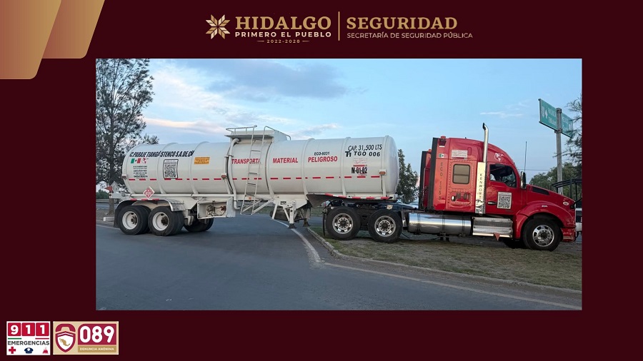 Tras Persecución, SSPH Rescata a Conductor Privado de Su Libertad y Recupera Tractocamión Cargado Con Hidrocarburo