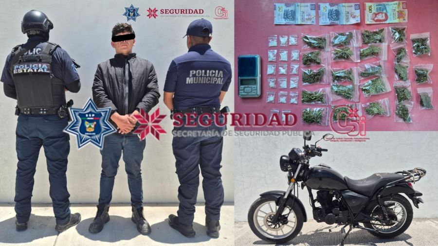 Aseguran A Persona Presuntamente Relacionada Con Delitos Contra La Salud, En Progreso De Obregón