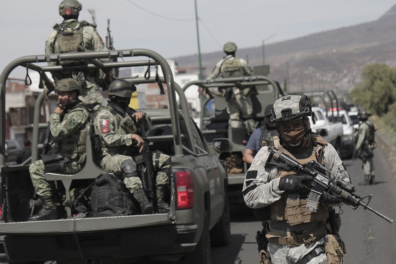 Atacan en Operativo Huachicoleros  a la Guardia Nacional  En Huichapan