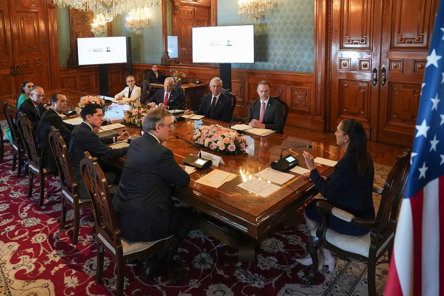 Claudia Sheinbaum Pardo Recibió Al Representante Comercial de Estados Unidos, Jamieson Greer.