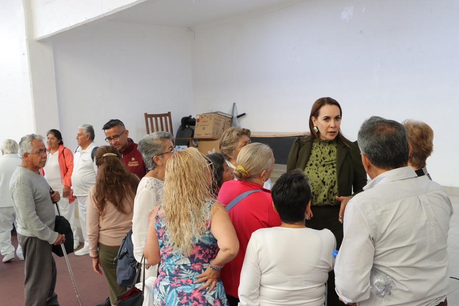 Con interacción, Instituto de Adultos Mayores recuerda a usuarios protocolos de atención