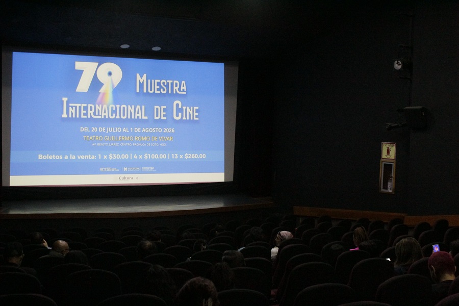 Continúa en Pachuca la 79.ª Muestra Internacional de Cine con funciones diarias