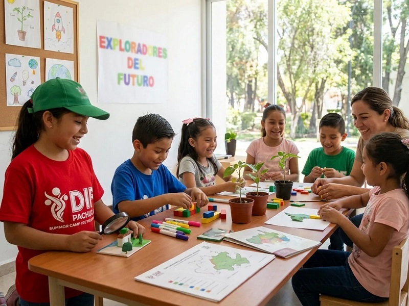El Sistema DIF Pachuca Abre Inscripciones para el Curso de Verano “Exploradores del Futuro”.