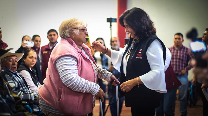 Entrega DIF Hidalgo 28 proyectos productivos y ayudas técnicas para familias del Valle de Tulancingo