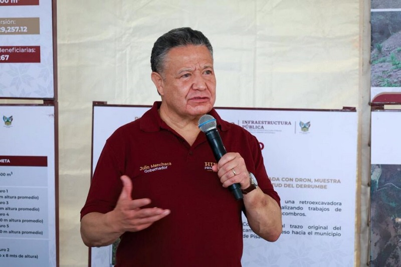 Julio Menchaca, Arranca las Rutas de la Reconstrucción, una gira con la que recorrerá los 28 municipios afectados por la vaguada monzónica