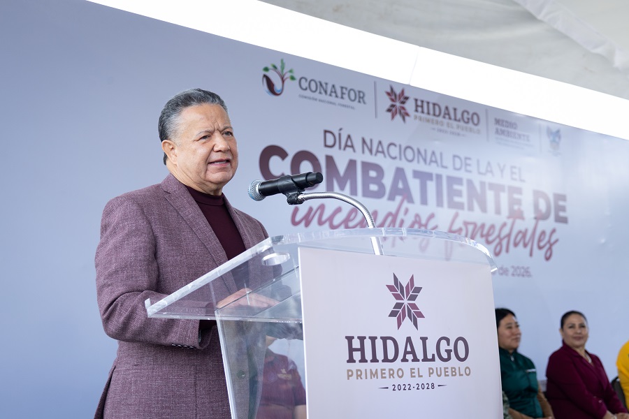 Julio Menchaca Enaltece Labor de Combatientes de Incendios Forestales