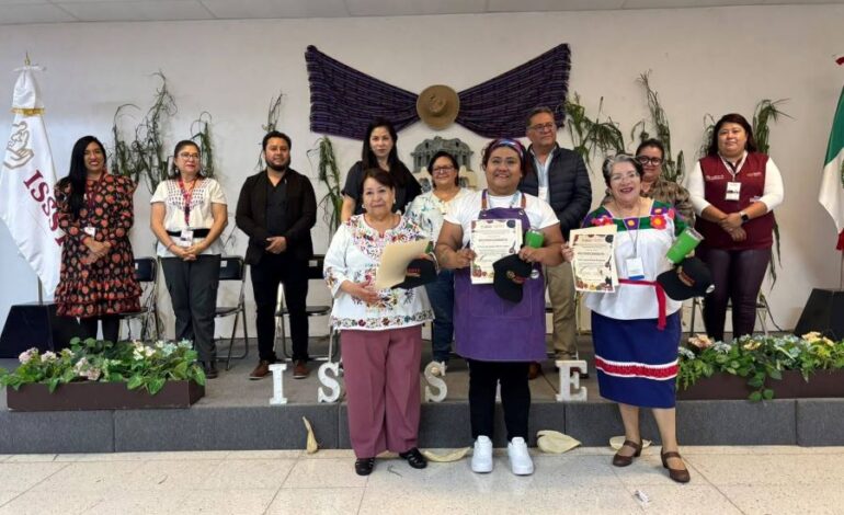 Reconoce ISSSTE Hidalgo a ganadores del concurso gastronómico “México: Cocina de Campeones”