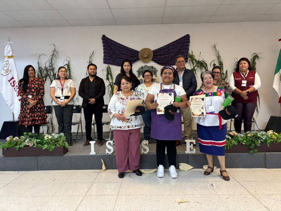 Reconoce ISSSTE Hidalgo a ganadores del concurso gastronómico “México: Cocina de Campeones”