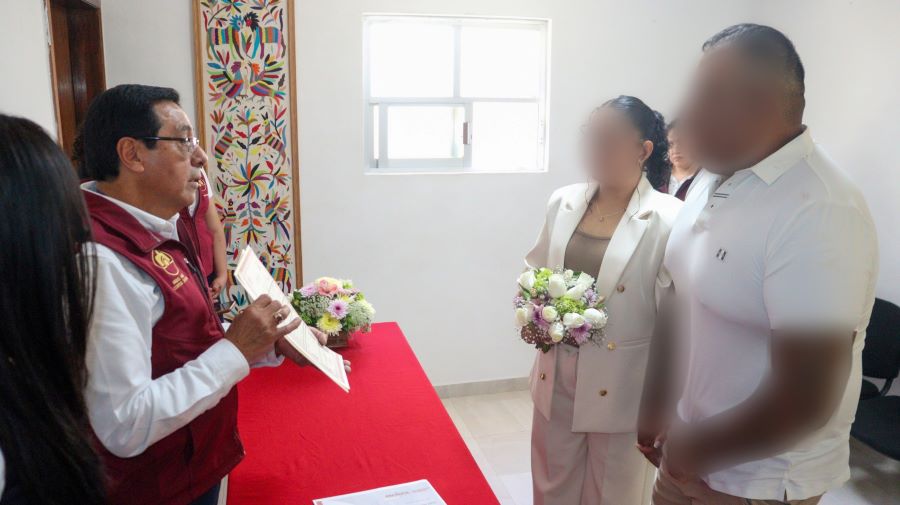 SSPH Fortalece La Reinserción Social Con Registro de Nacimiento y Matrimonio en Cereso de Pachuca
