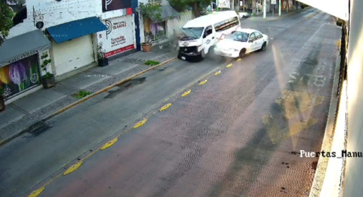 Semoth: Accidente en la Avenida Revolución, en Pachuca