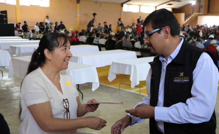 Avanza Entrega Regional de Tarjetas Para Personas Cuidadoras en Hidalgo