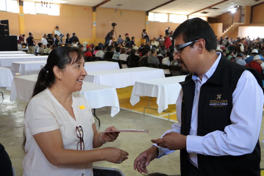 Avanza Entrega Regional de Tarjetas Para Personas Cuidadoras en Hidalgo