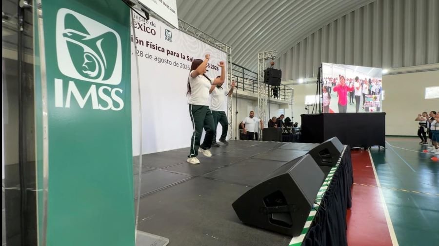 Centro de Seguridad Social de Pachuca sede de la Jornada Nacional de Activación Física Para La Salud IMSS 2026
