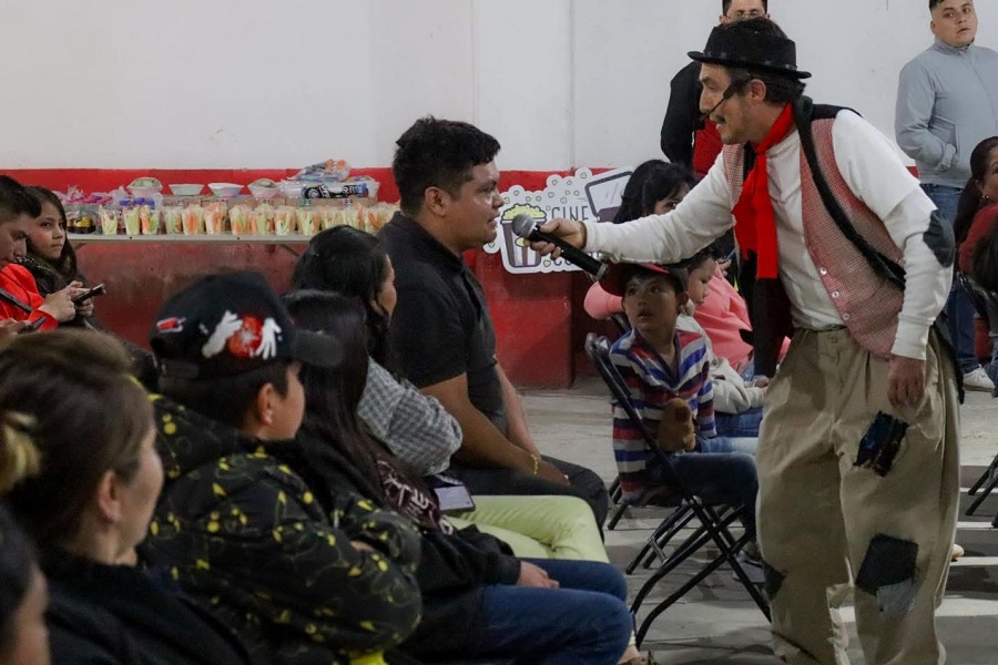 Cine Comunitario Lleva Cortos Animados a Santa Mónica, Tianguistengo