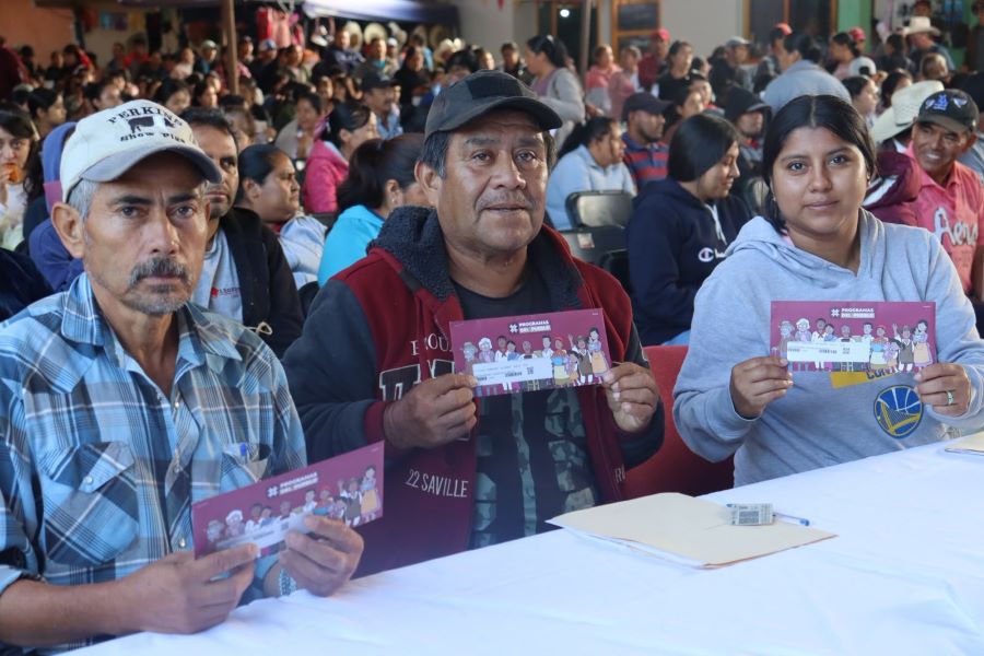 Comenzó entrega de tarjetas a personas cuidadoras de Hidalgo
