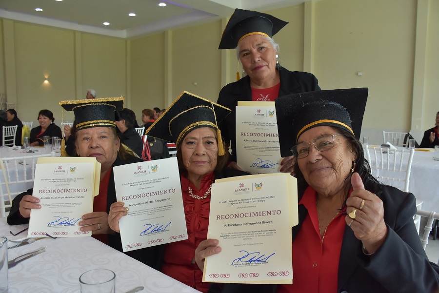 Concluye con éxito el Curso Hidalgo de Envejecimiento Saludable en Tlaxcoapan