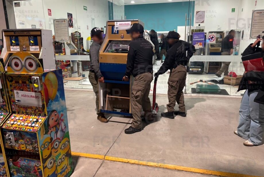 Denuncia Anónima Ante La FGR Llevo a la Policía a Catear Un Establecimiento Que Operaba Como Casino en Pachuca