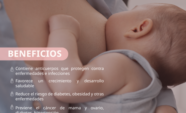 Destaca IMSS Hidalgo Beneficios de la Lactancia Materna