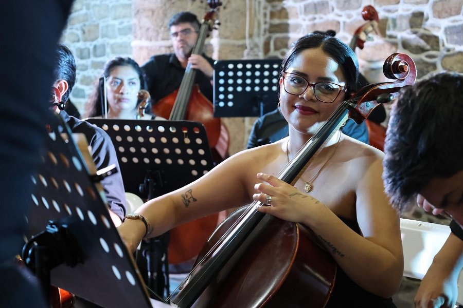 Ecos Orquestales lleva música sinfónica a la Catedral de Cristo Rey de Huejutla
