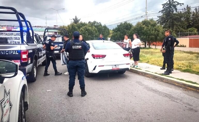 Elementos de la SSPTyVP Detuvieron a Cuatro Personas Tras Asalto a una Mujer en Venta Prieta