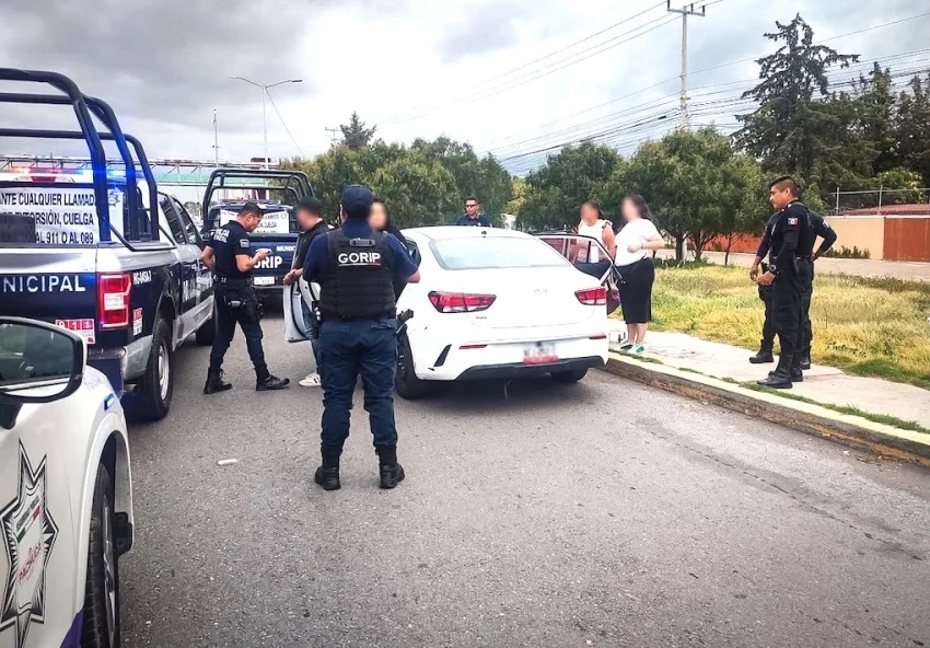 Elementos de la SSPTyVP Detuvieron a Cuatro Personas Tras Asalto a una Mujer en Venta Prieta