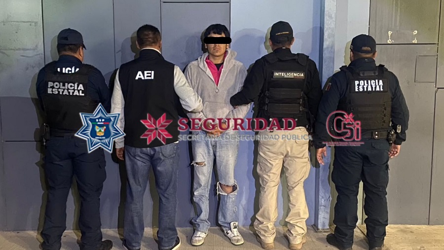 Capturan en Hidalgo a hombre con orden de aprehensión en Oacaxa