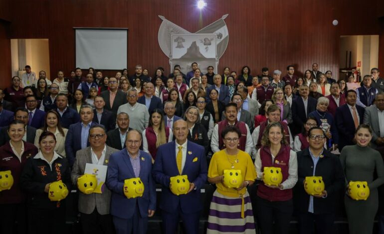 Encabeza Natividad Castrejón el arranque de la Campaña Boteo Teletón 2026 en la SEPH
