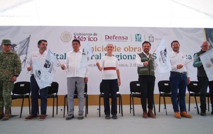 Estamos al Rescate de La Salud Pública: Presidenta Claudia Sheinbaum Encabeza Inicio De Obra de Hospital General Regional Imss Oaxaca y Anuncia Uno Nuevo del Imss Bienestar