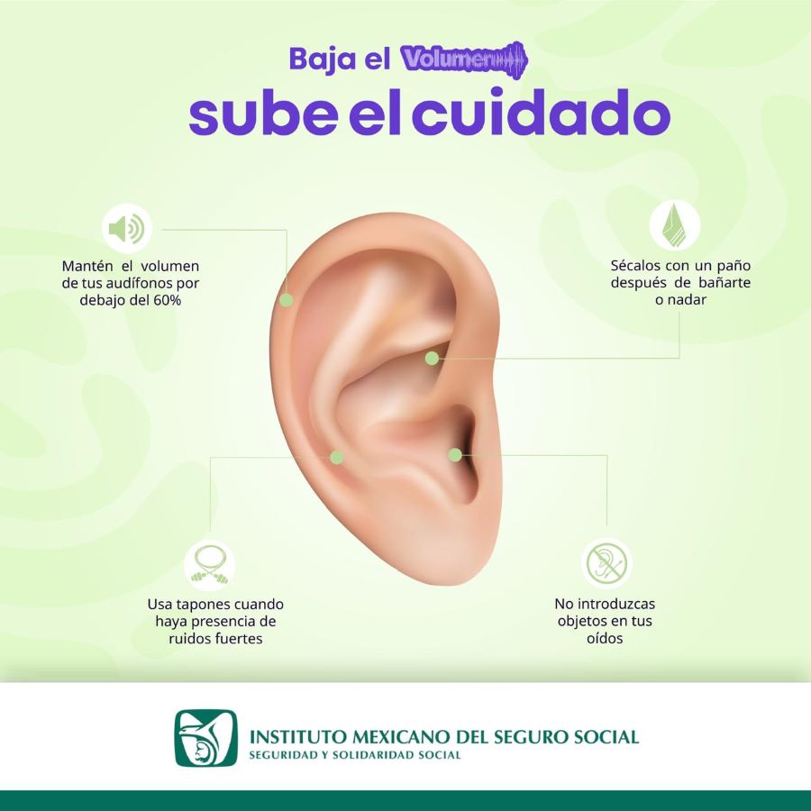 Exhorta IMSS Hidalgo a proteger salud auditiva