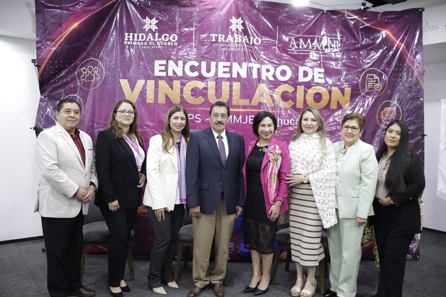 Fortalecen Lazos de Colaboración AMMJE Pachuca y STPSH