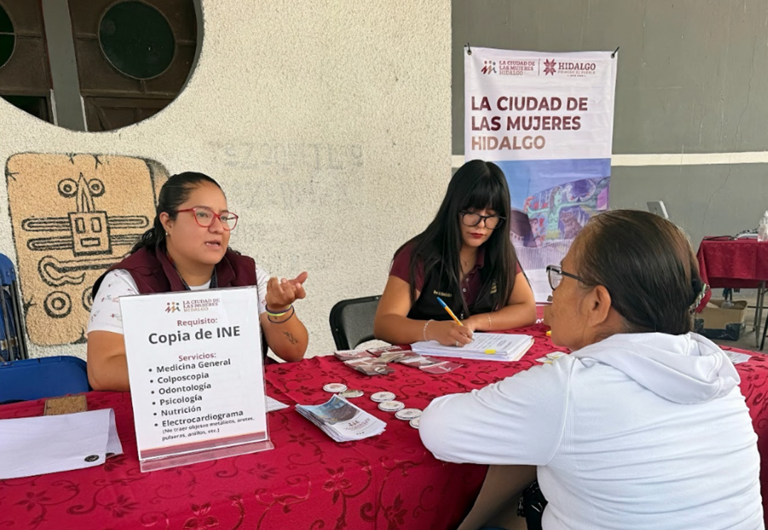 La Ciudad de Las Mujeres Acerca Servicios Integrales de Salud a Tezoquipa, Atitalaquia