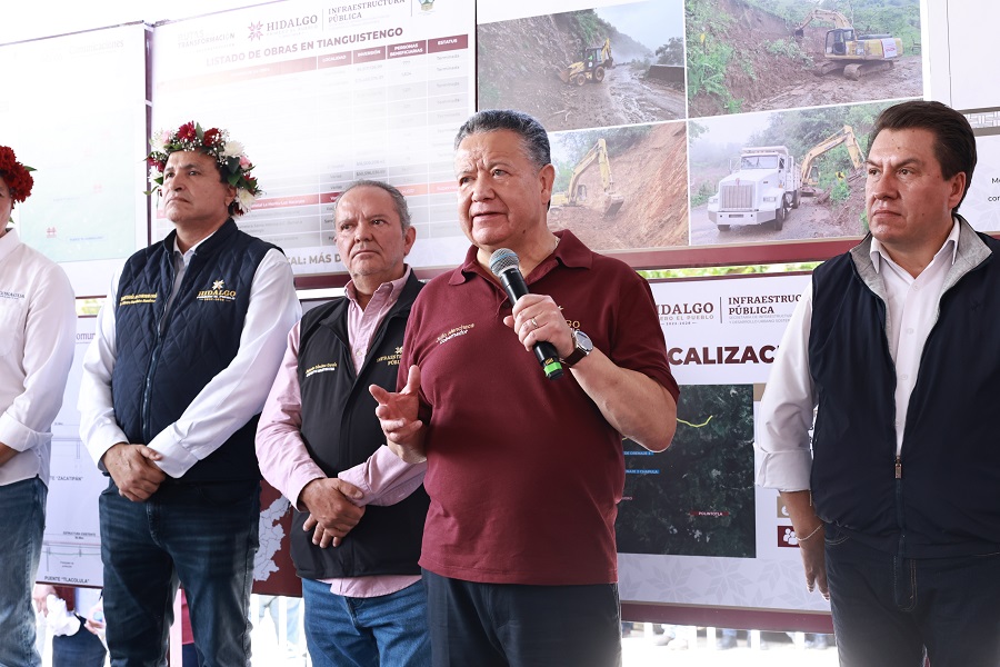 Menchaca Salazar Anuncia Inversión Histórica de 635 Millones de Pesos Para Tianguistengo