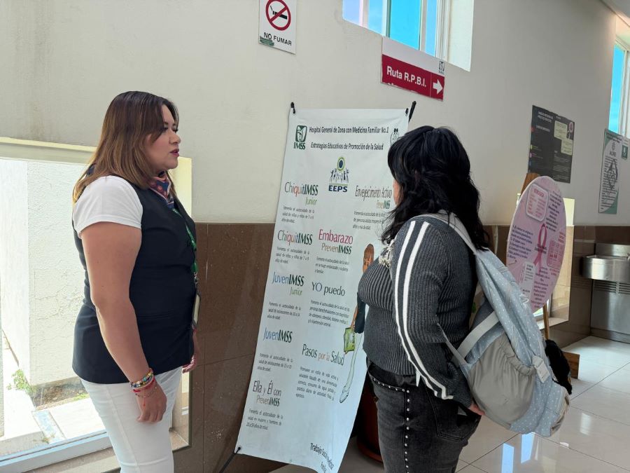 Reconoce IMSS Hidalgo Vocación del Personal de Trabajo Social