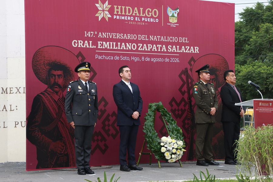 Reconocen legado de Emiliano Zapata