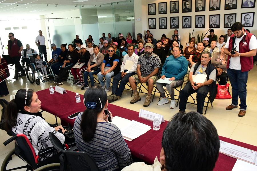 Tulancingo Sede de la Entrega de Tarjetas del Bienestar a Personas Cuidadoras con Discapacidad