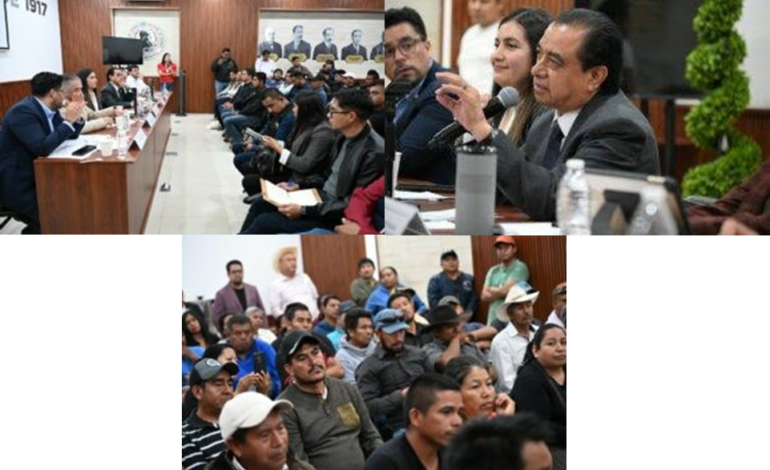 Congreso de Hidalgo atiende solicitudes de habitantes del Cardonal