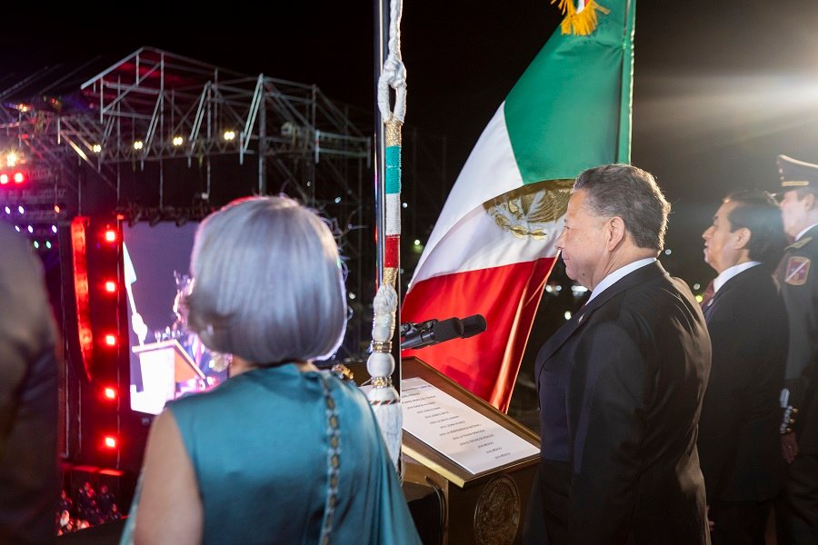 Conmemora Julio Menchaca, Junto Con el Pueblo de Hidalgo, el 216 Aniversario del Inicio de la Independencia de México