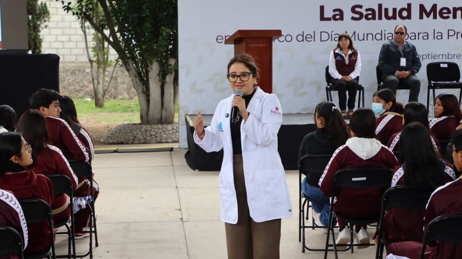 Refuerzan desde las escuelas la prevención de riesgos en salud mental entre jóvenes