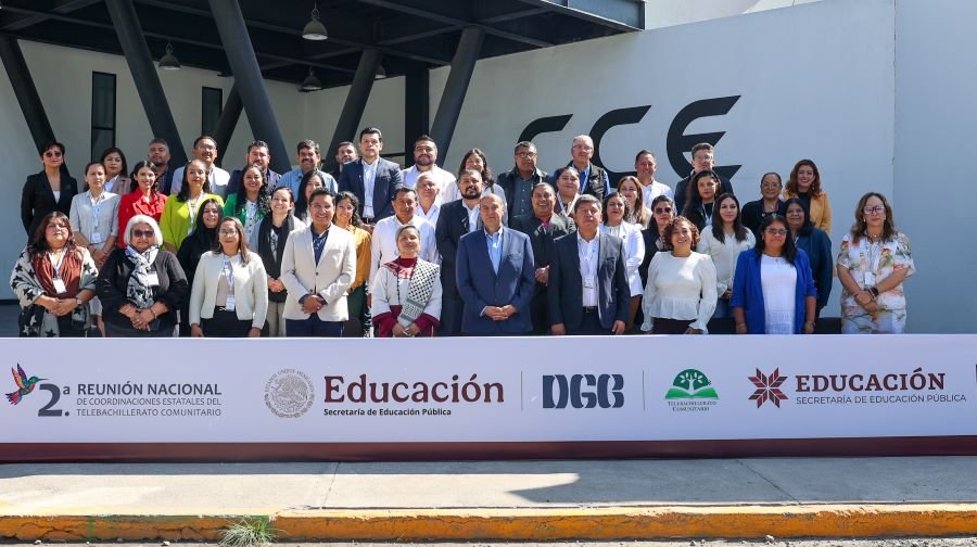 Hidalgo, sede de la 2ª Reunión Nacional de Telebachillerato Comunitario