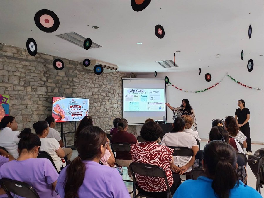 Inicia Curso de Envejecimiento Saludable en el Centro Gerontológico Integral de Huejutla