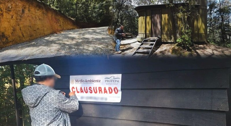 La Profepa Clausura el desarrollo turístico denominado Wander Cabins Ubicado en Mineral del Chico