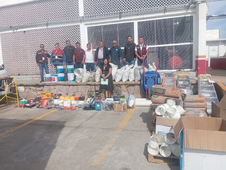 Recibe HG “Dra. Columba Rivera Osorio” del ISSSTE kit de herramienta para fortalecimiento de la unidad